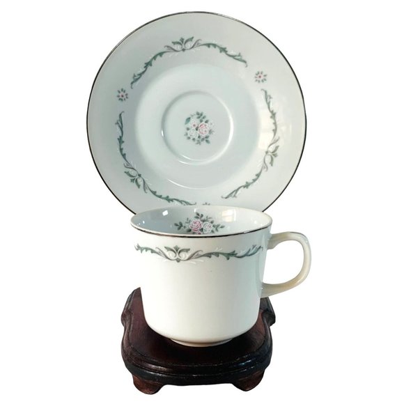 Signature Collection Petite Bouquet China Cup and Saucer Tea Coffee Replacement - Picture 2 of 10